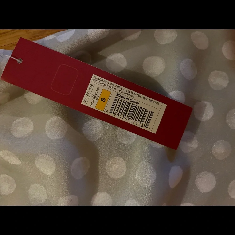 NWT Merona Sleeveless Blouse - Picture 3 of 6